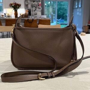 Coach Brown Leather Shoulder Bag